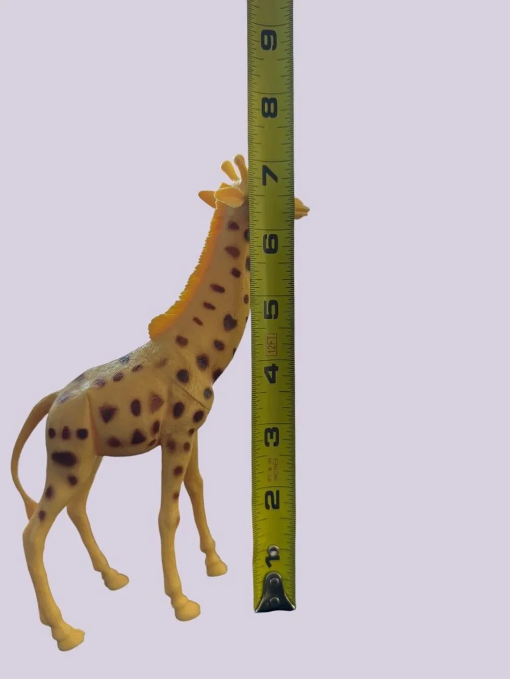 Plastic Giraffe Figurine 7